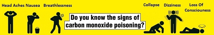 Do you know the signs of Carbon Monoxide Poisoning 